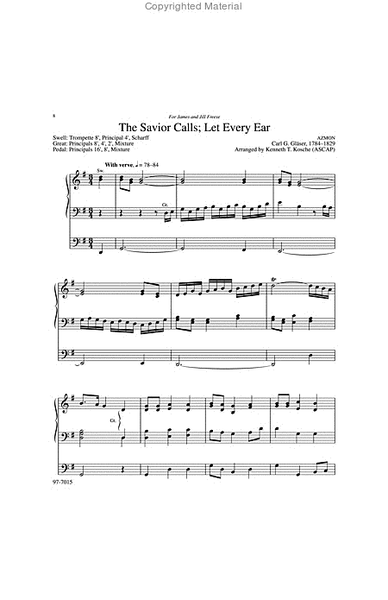 Musica Sacra: Easy Hymn Preludes for Organ, Vol. 2 image number null