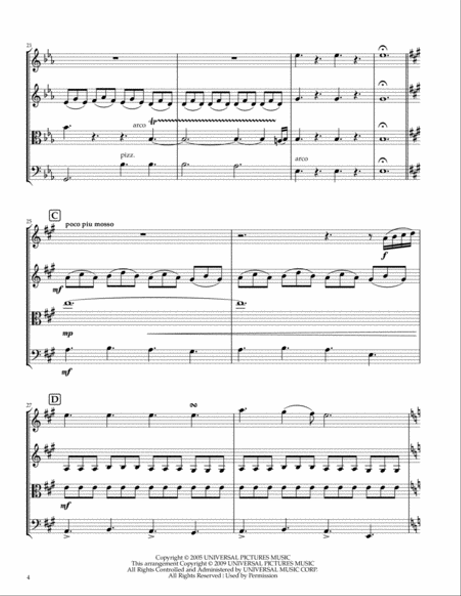 Georgiana Georgiana String Quartet scores gallery preview page 4