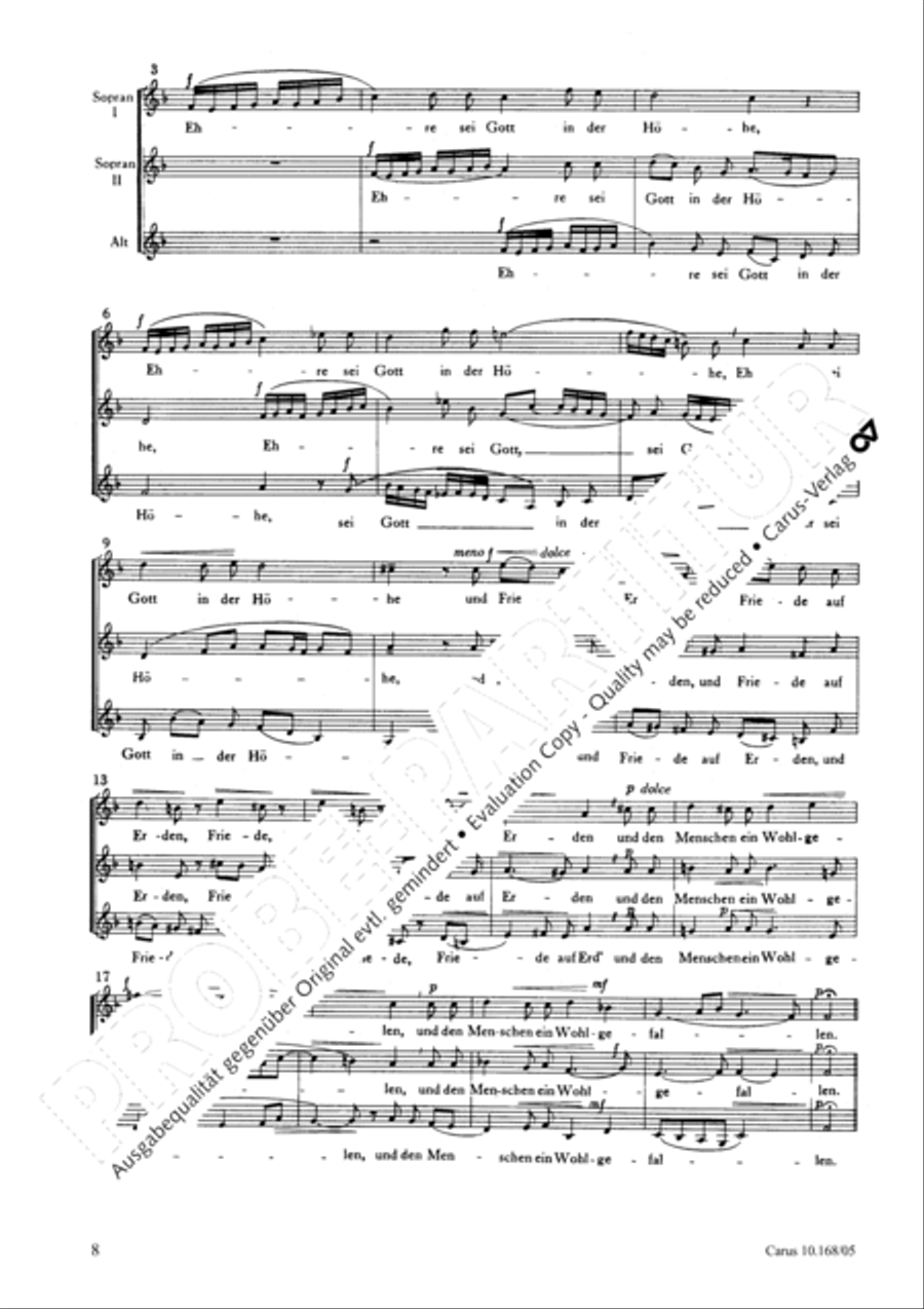 The Christmas Story (Die Weihnachtsgeschichte) SSA scores gallery preview page 9