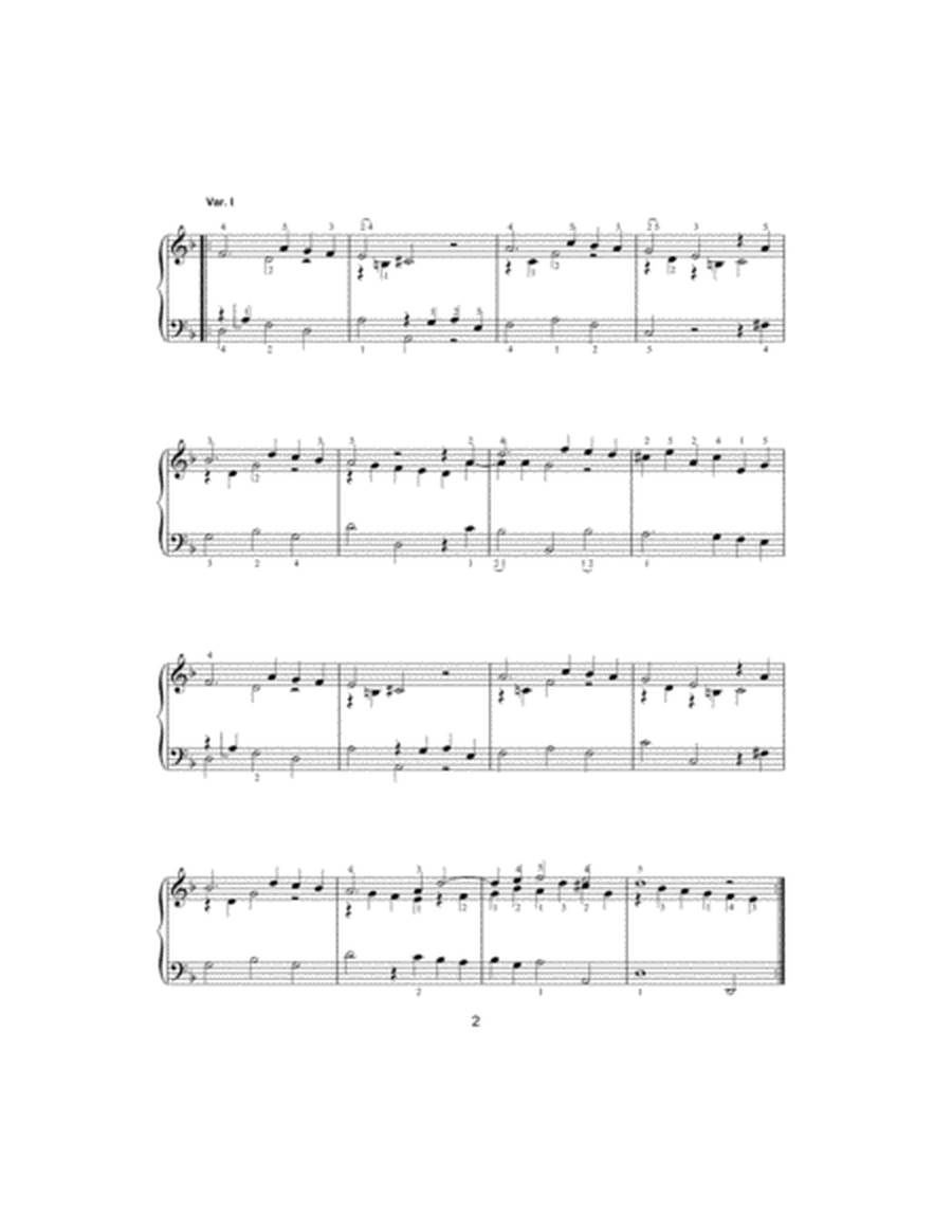 Sarabande (from Harpsichord Suite in D Minor)