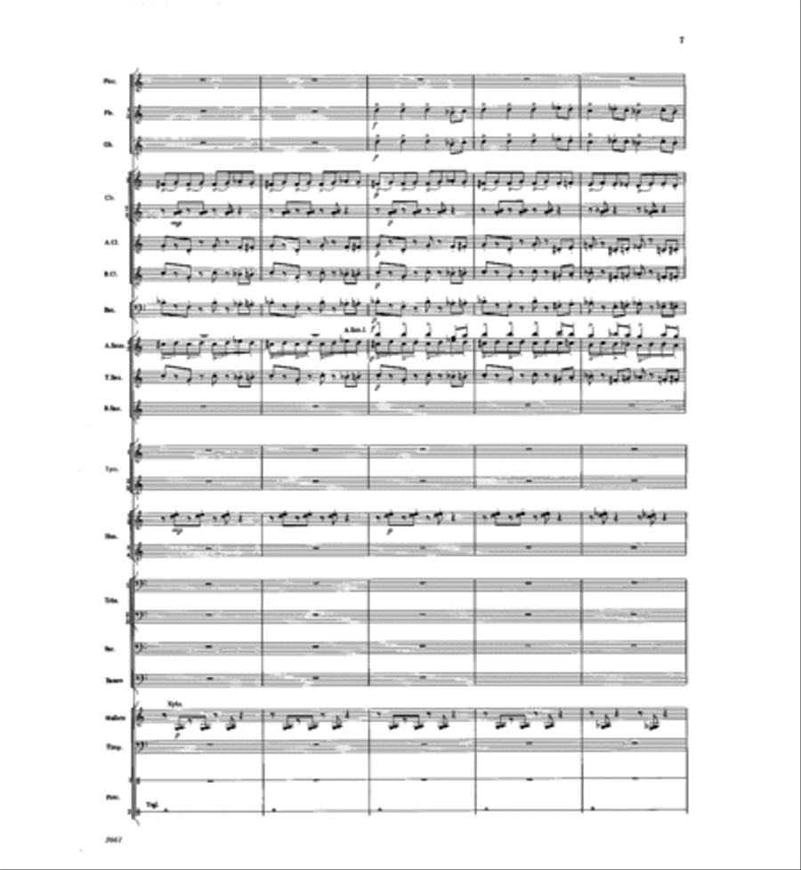 Overture A La Russe Concert Band scores gallery preview page 6