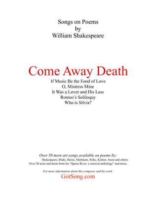 Come Away Death (Shakespeare)