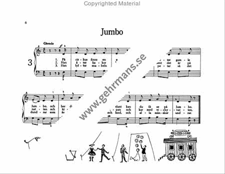 Tre sma kineser Tre sma kineser Piano Solo scores gallery preview page 5
