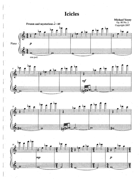 4 Pieces for Piano, op. 80 image number null