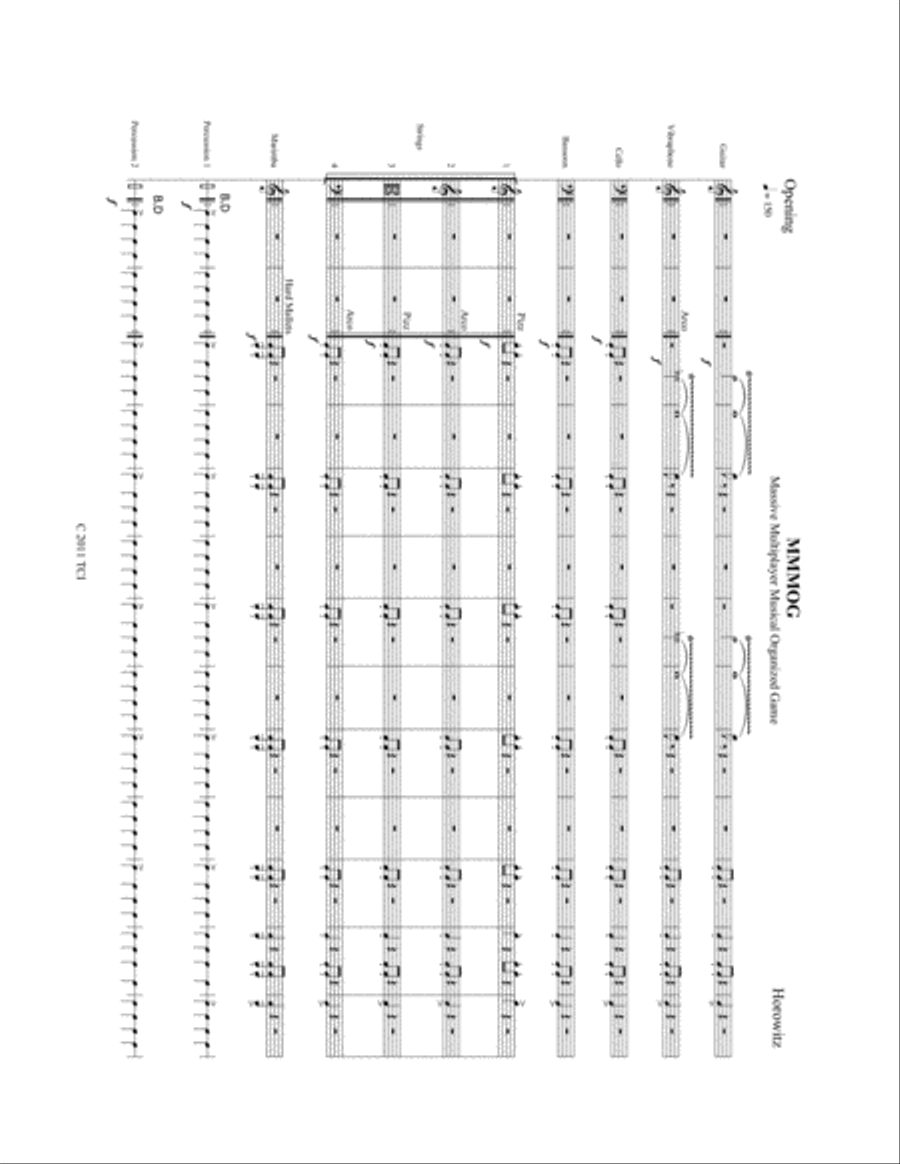 Massive Musical Multiplayer Offline Game String Orchestra scores gallery preview page 5