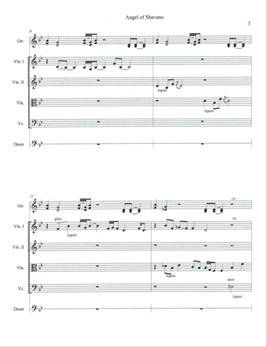 Shavano Suite Small Ensemble scores gallery preview page 4