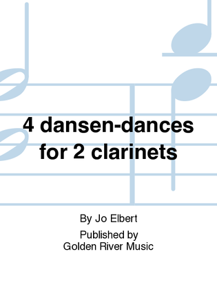 4 dansen-dances for 2 clarinets
