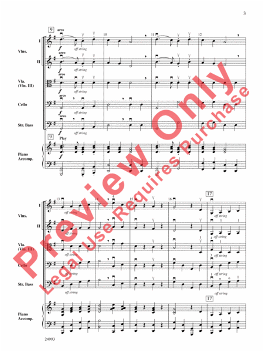 There Stands a Little Man Orchestra scores gallery preview page 4