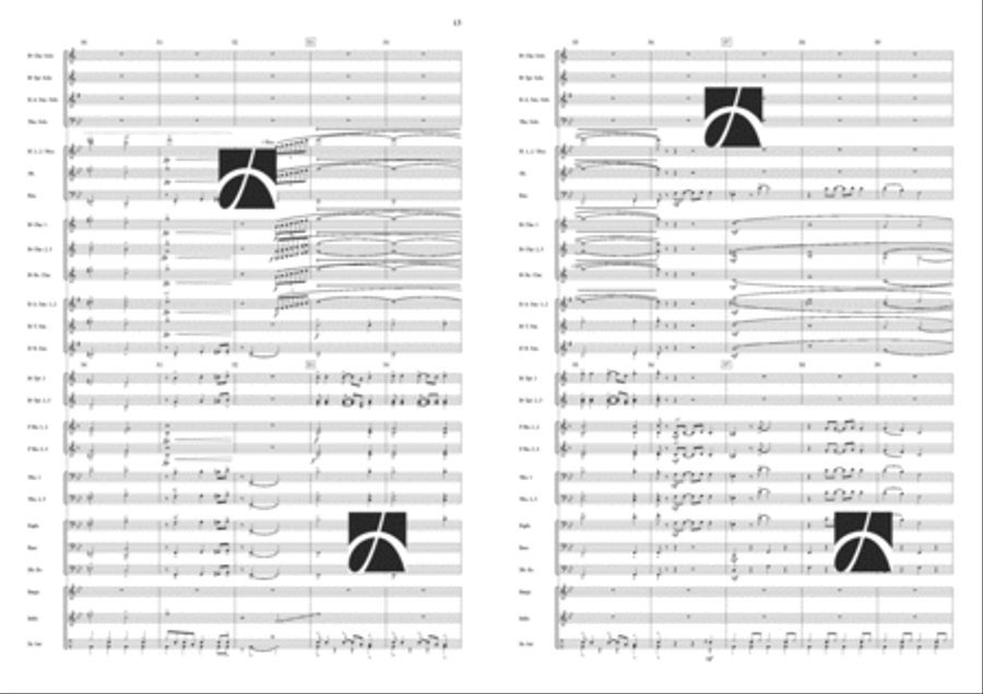 Tribute to Dixie Concert Band scores gallery preview page 7