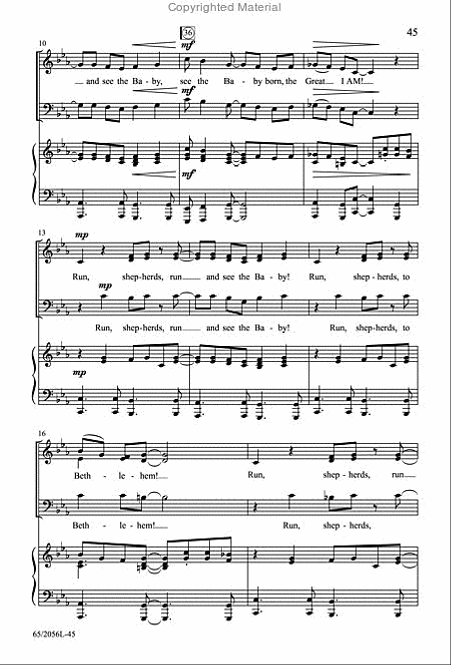 Bethlehem's Child Bethlehem's Child 3-Part scores gallery preview page 18