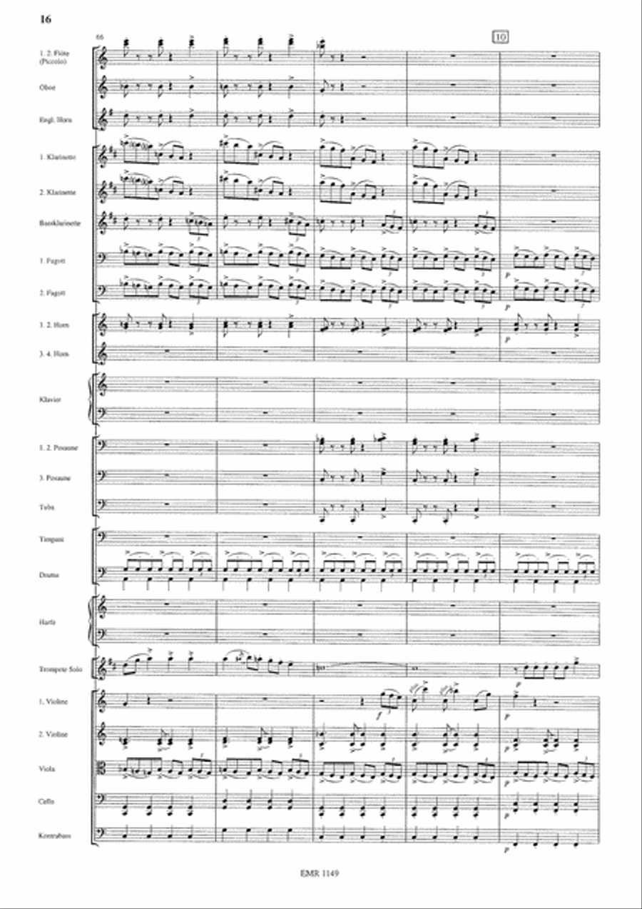 Rhapsody In Blue Orchestra scores gallery preview page 17