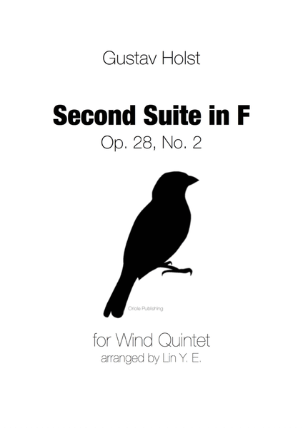 Holst - Second Suite in F for Military Band - Complete (arr. for Wind Quintet) image number null