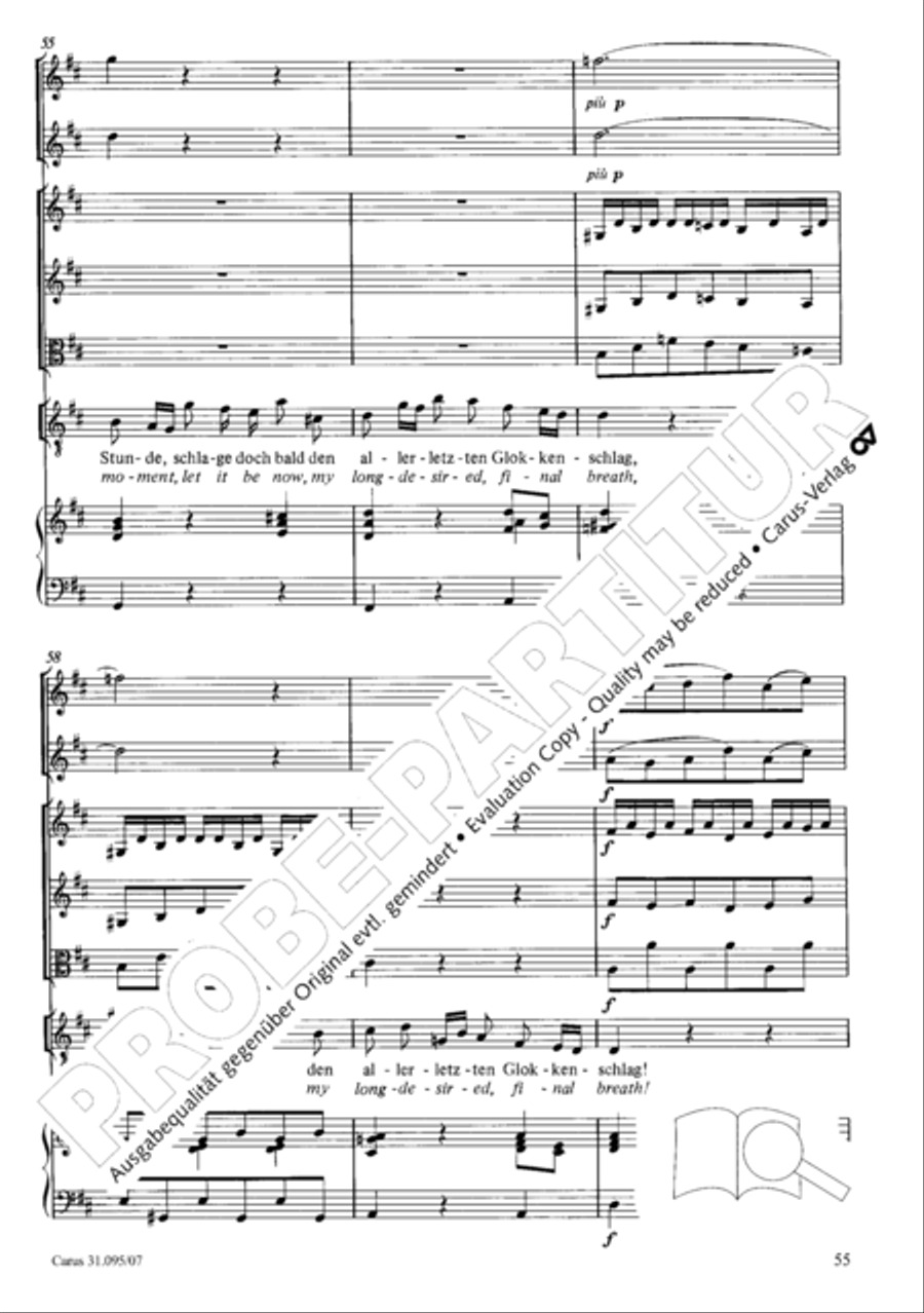 For me to live is Jesus (Christus, der ist mein Leben) STB scores gallery preview page 56