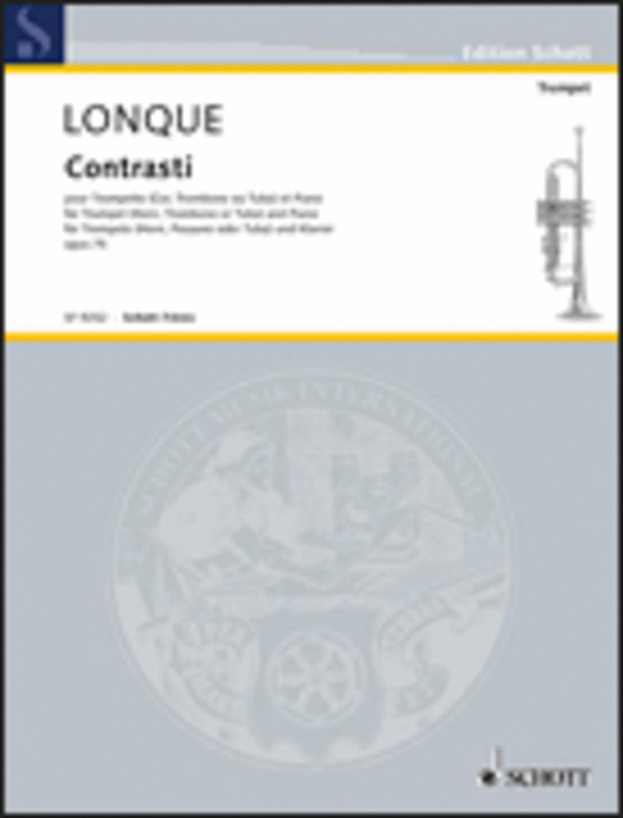 Contrasti, Tpt/pf Trumpet scores gallery preview page 1