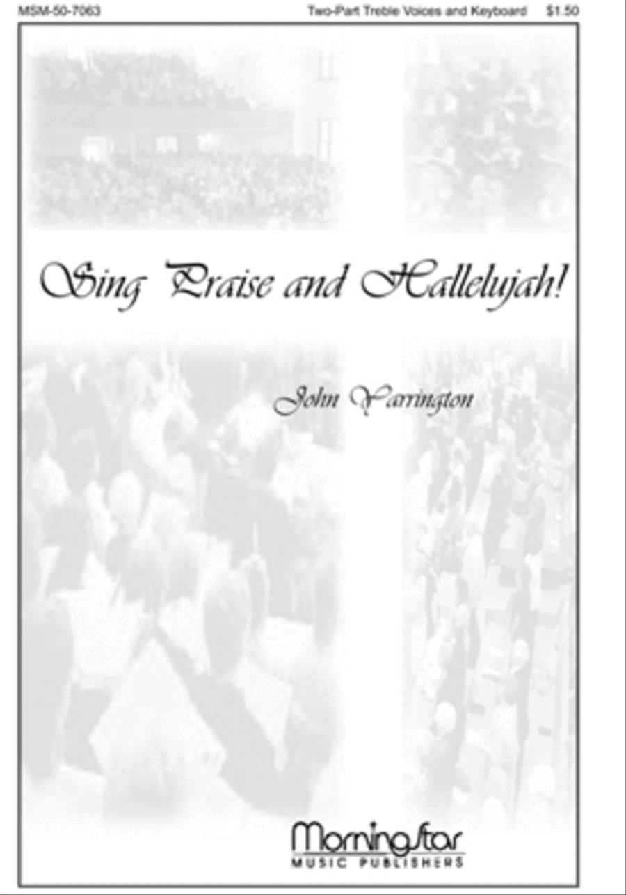 Sing Praise and Hallelujah! 3-Part scores gallery preview page 1