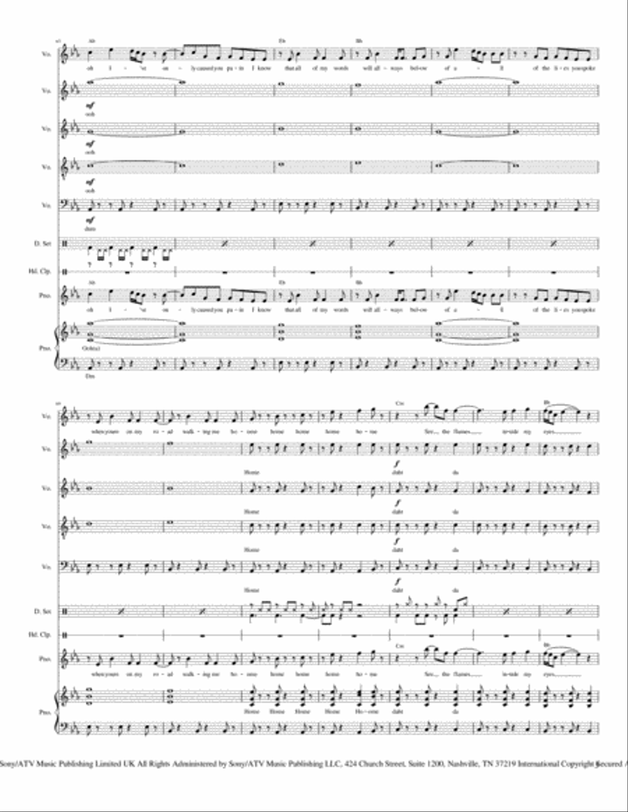 I'm A Mess 4-Part scores gallery preview page 5