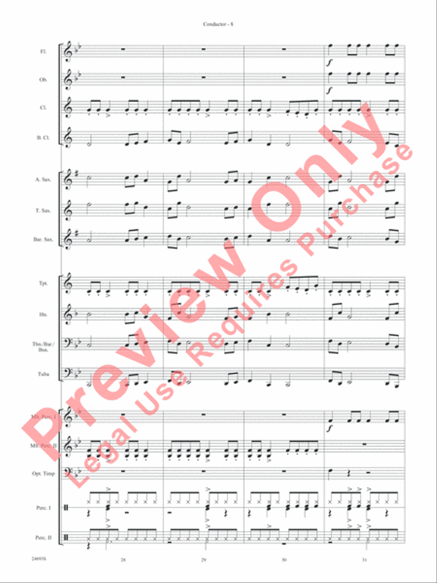 To a Skylark To a Skylark Concert Band scores gallery preview page 11