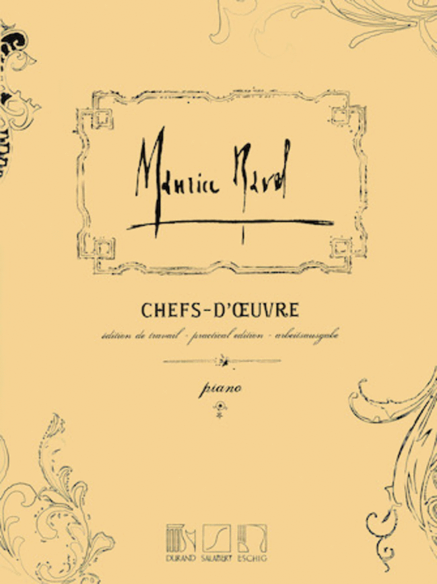Chefs-d'oeuvre Piano Solo scores gallery preview page 1