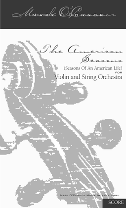 The American Seasons (score – violin and string orchestra)