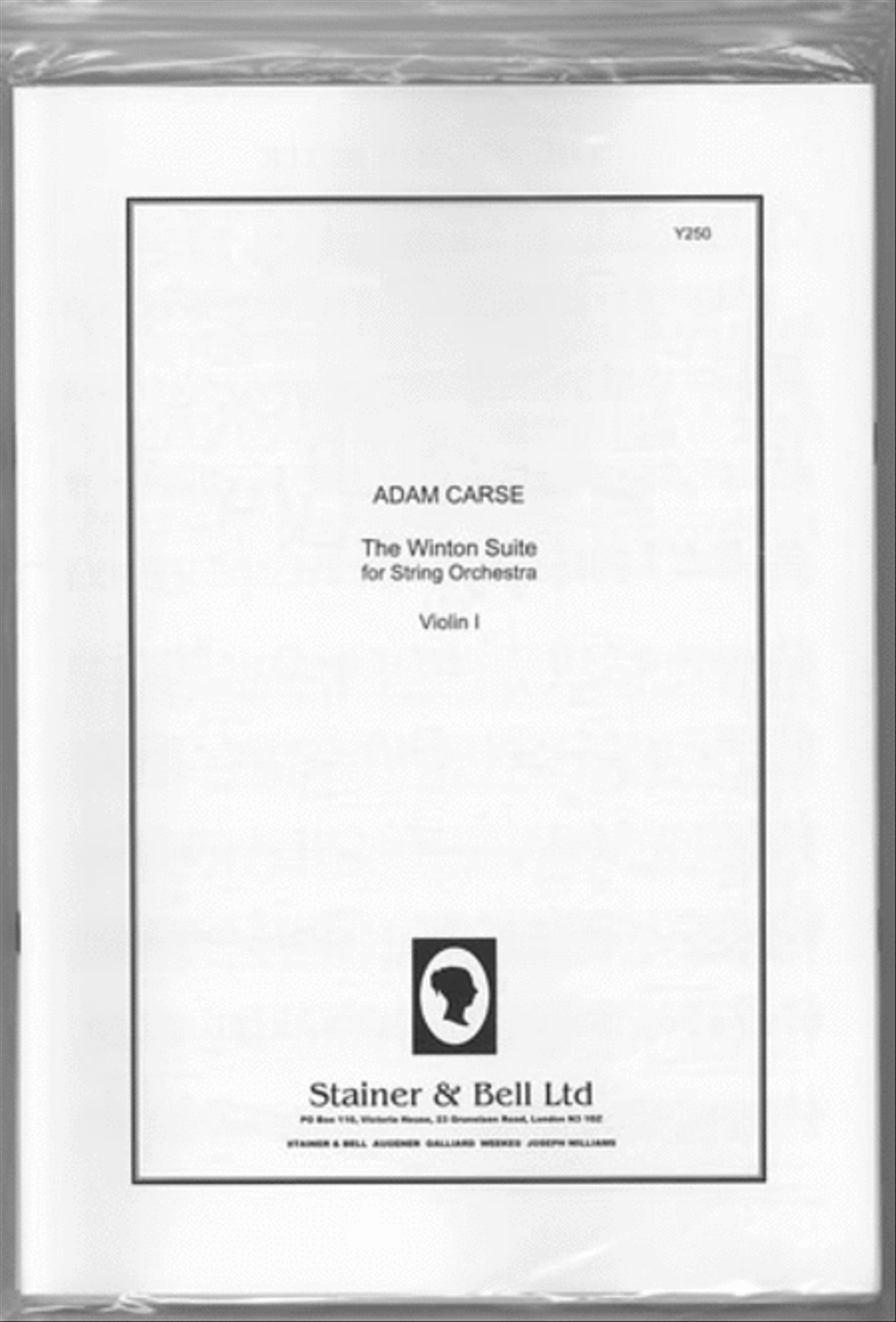 The Winton Suite. Set of Parts (4.4.3.3.2) String Orchestra scores gallery preview page 1