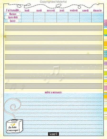 Le sesame (cahier de textes et agenda des musiciens)