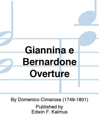 Giannina e Bernardone Overture