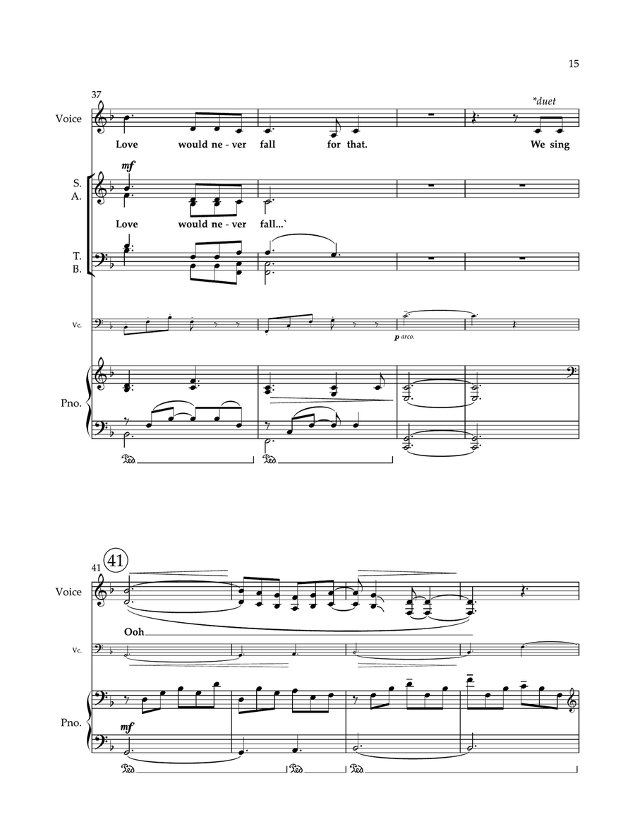 Love Is Christmas Divisi scores gallery preview page 5
