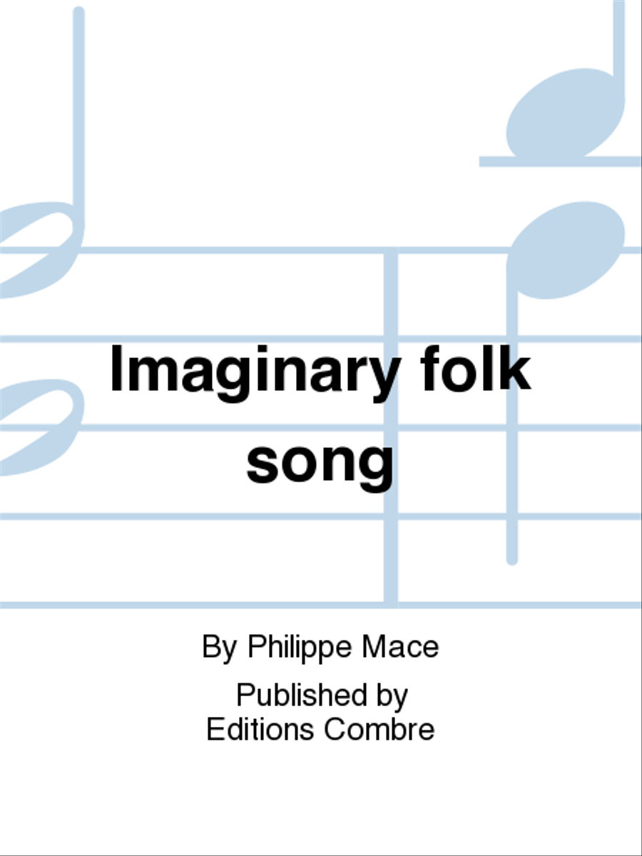 Imaginary folk song Marimba scores gallery preview page 1