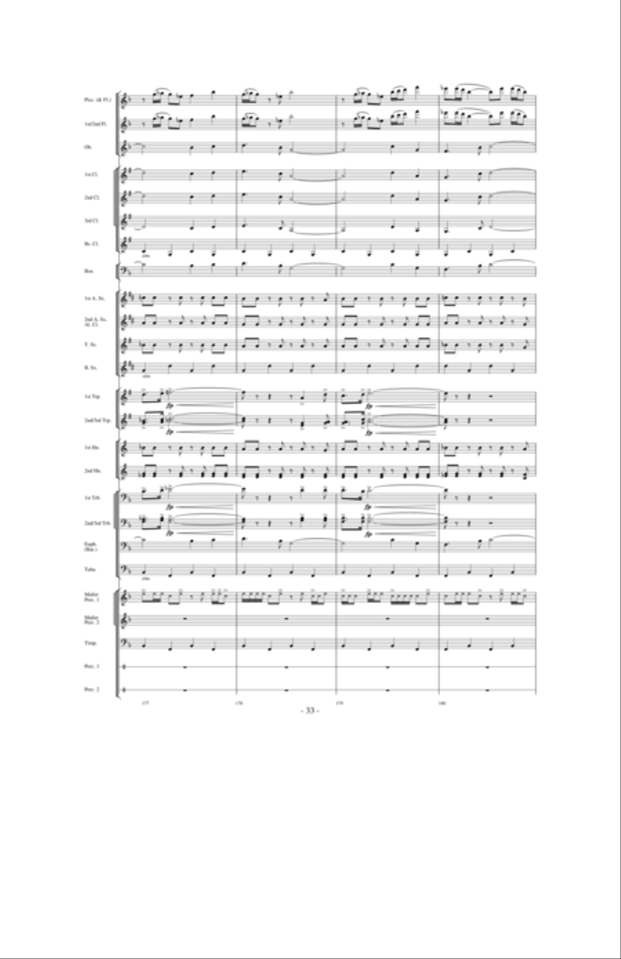 High Country Celebration High Country Celebration Concert Band scores gallery preview page 32