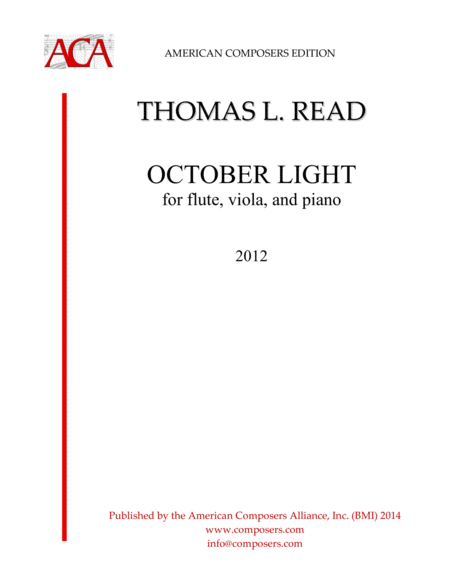 [Read] October Light