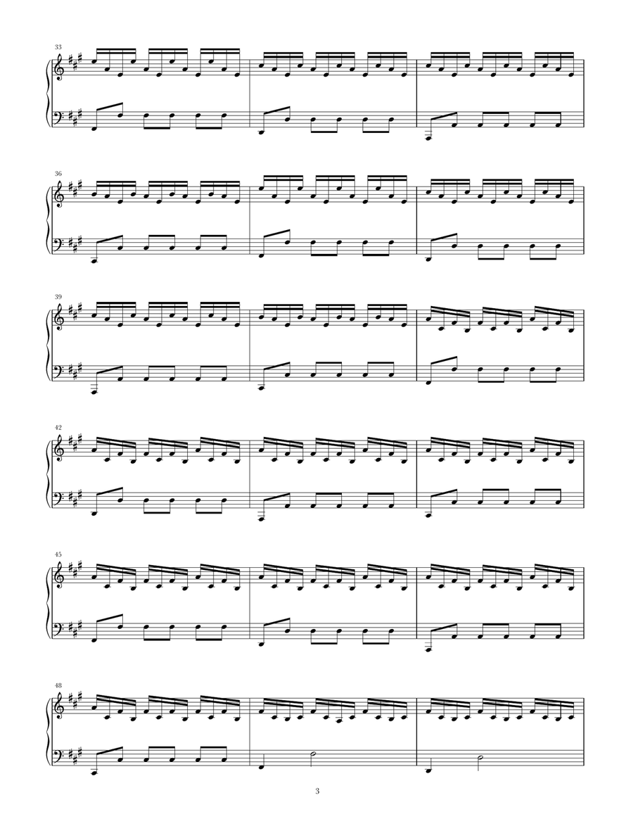 Ecosystem Piano Solo scores gallery preview page 3