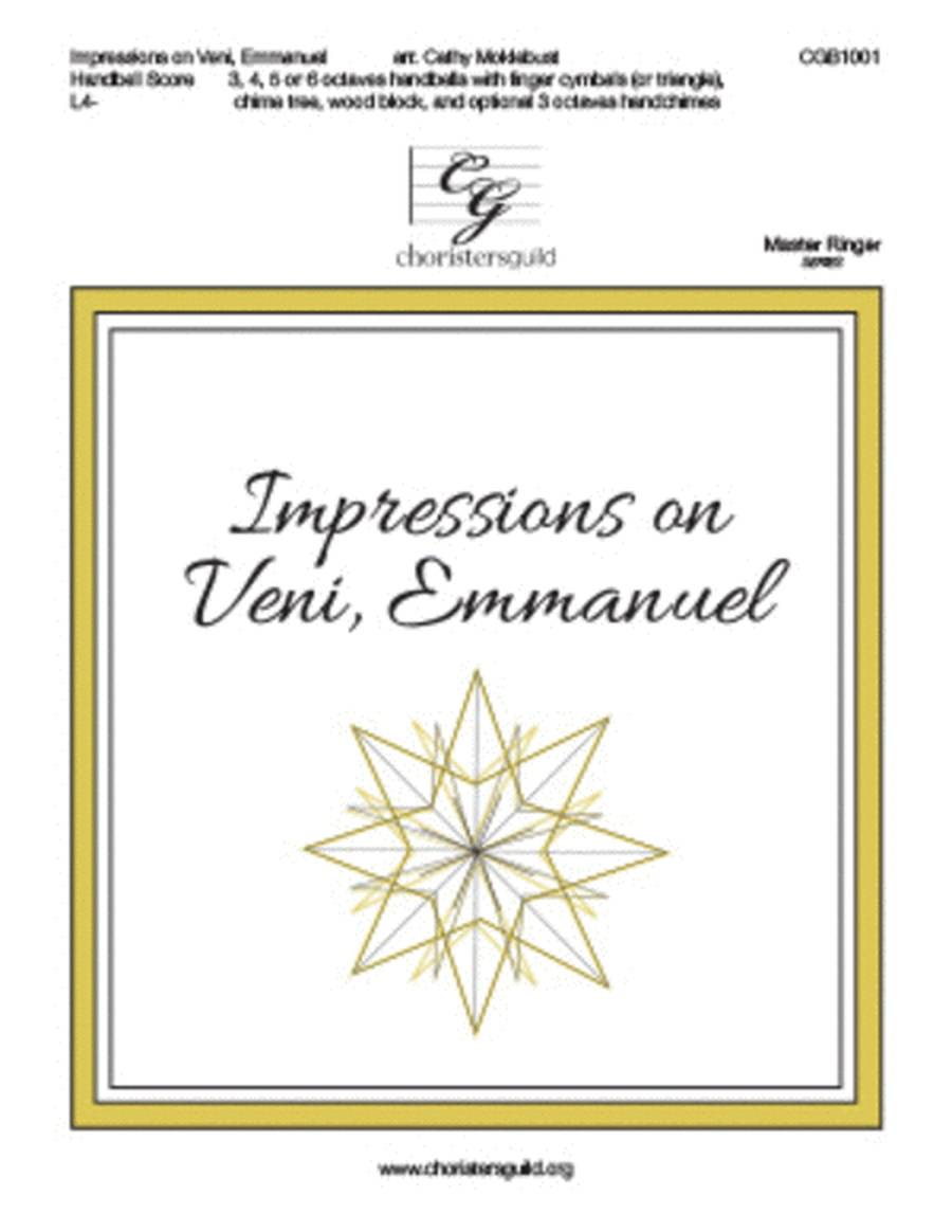 Impressions on Veni, Emmanuel - Handbell Score image number null