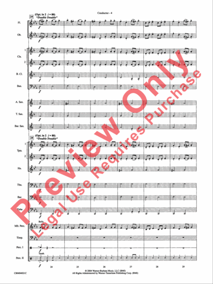Harry Potter and the Prisoner of Azkaban, Selections from Concert Band scores gallery preview page 7