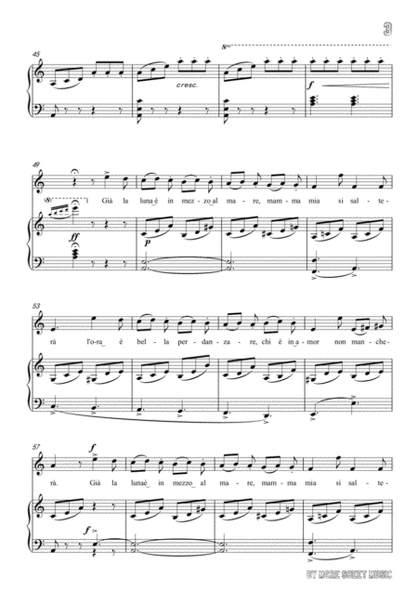 Gioachino-La Danza in a minor,for Voice and Piano image number null
