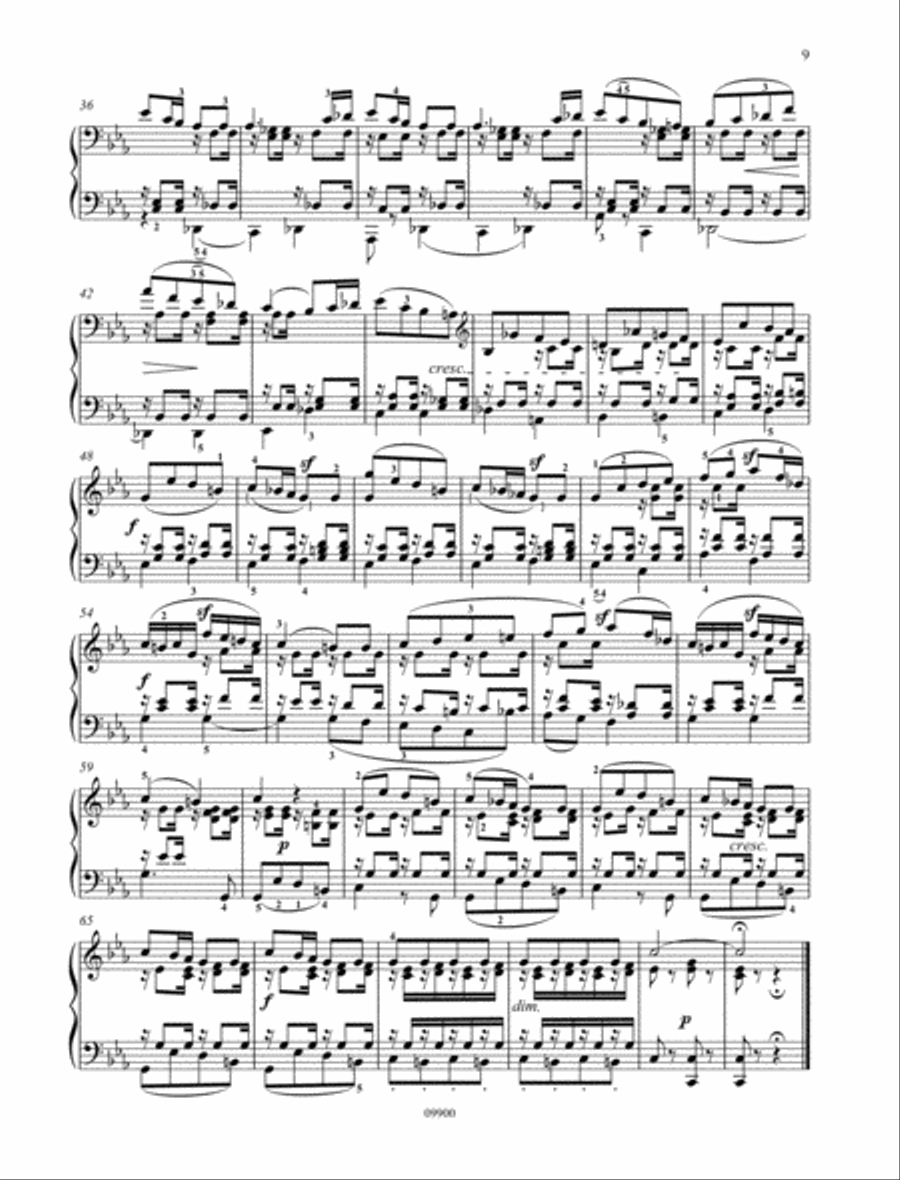 6 Songs Without Words, Op. 38 Piano Solo scores gallery preview page 6