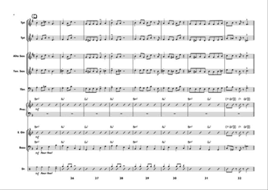 Turn It Off Small Ensemble scores gallery preview page 4