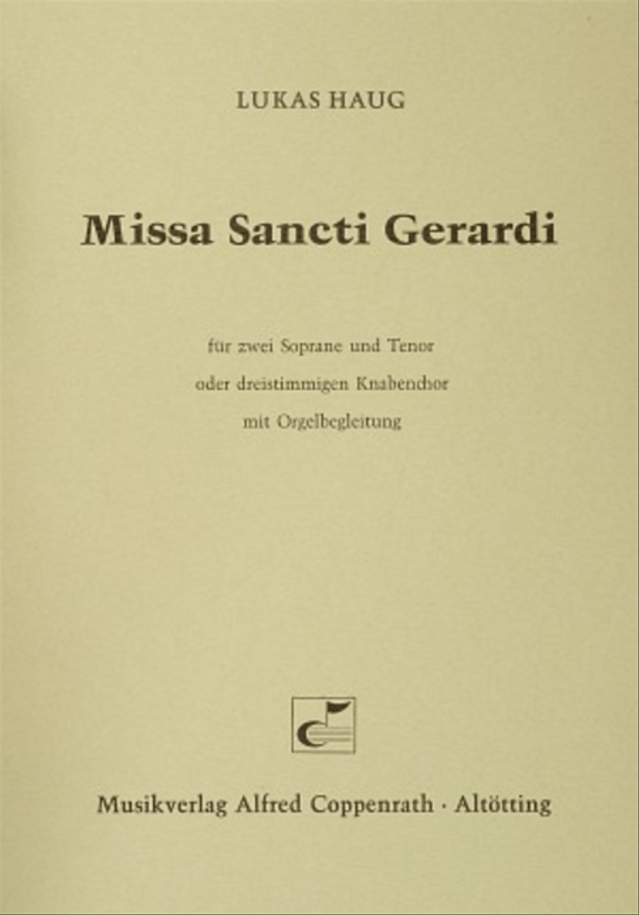 Missa Sancti Gerardi