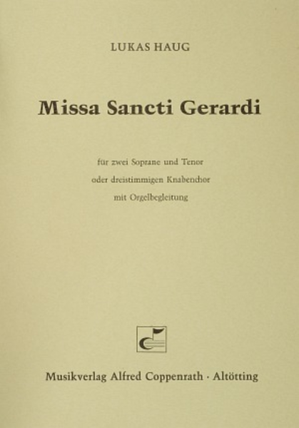Missa Sancti Gerardi