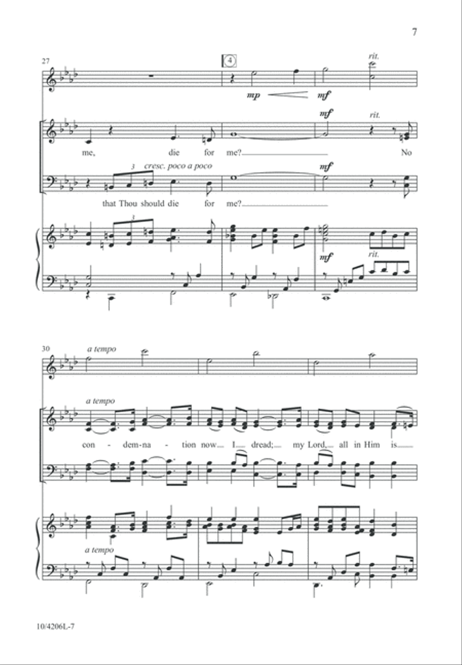 How Can It Be? 4-Part scores gallery preview page 8