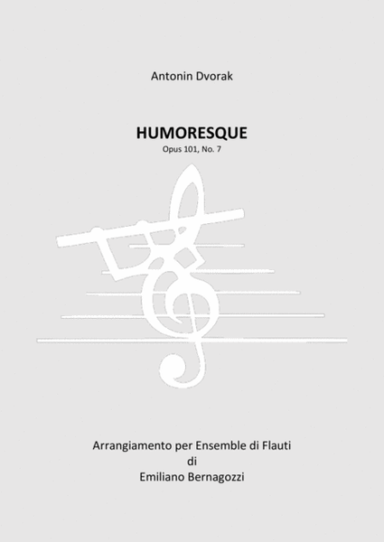 Humoresque for Flute Ensemble
