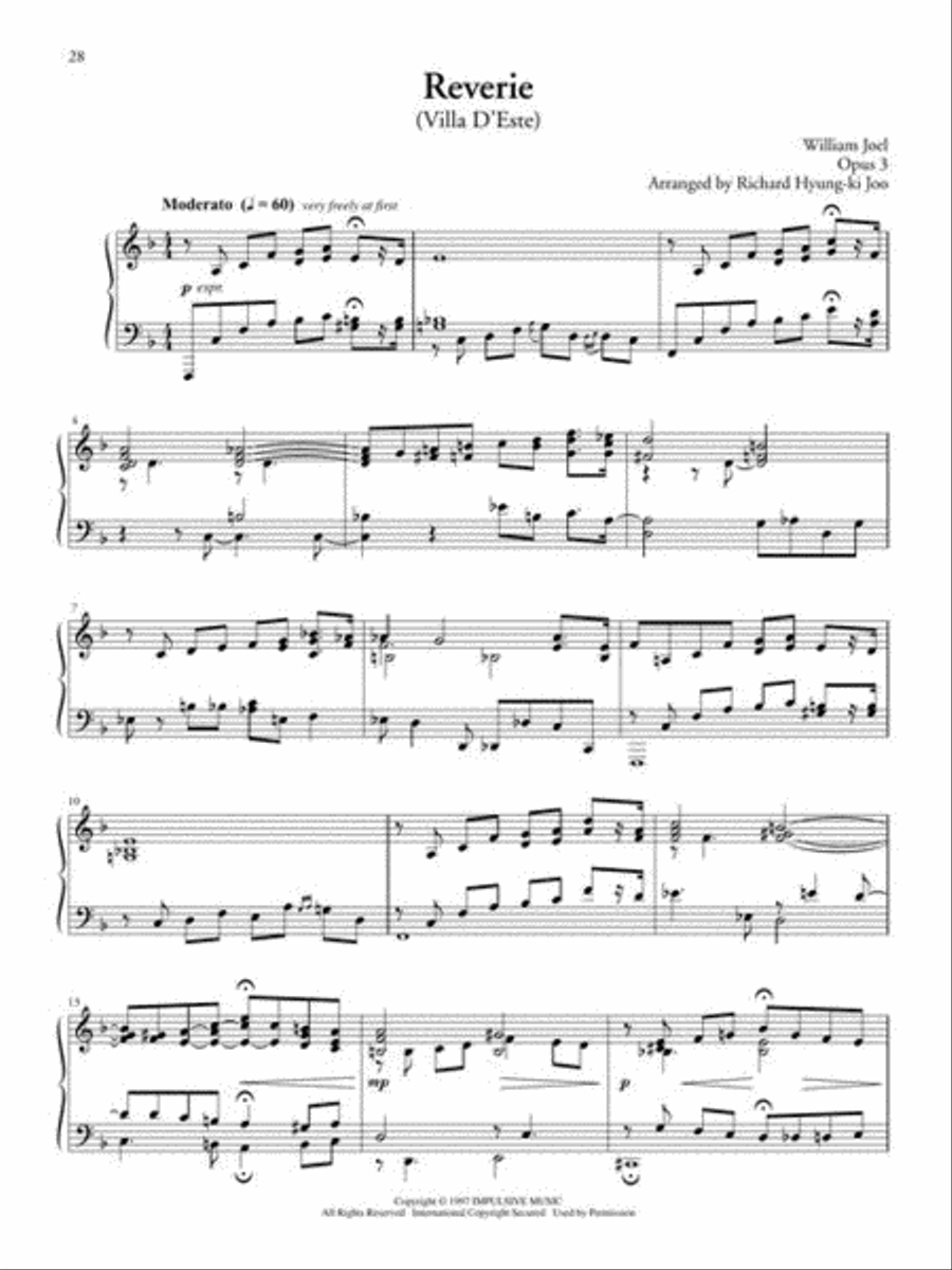 Billy Joel – Fantasies & Delusions Piano Solo scores gallery preview page 7