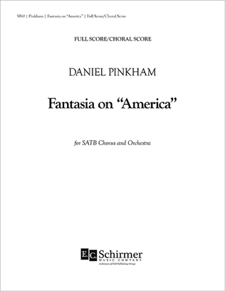 Book cover for Fantasia on America (Full/Choral Score)