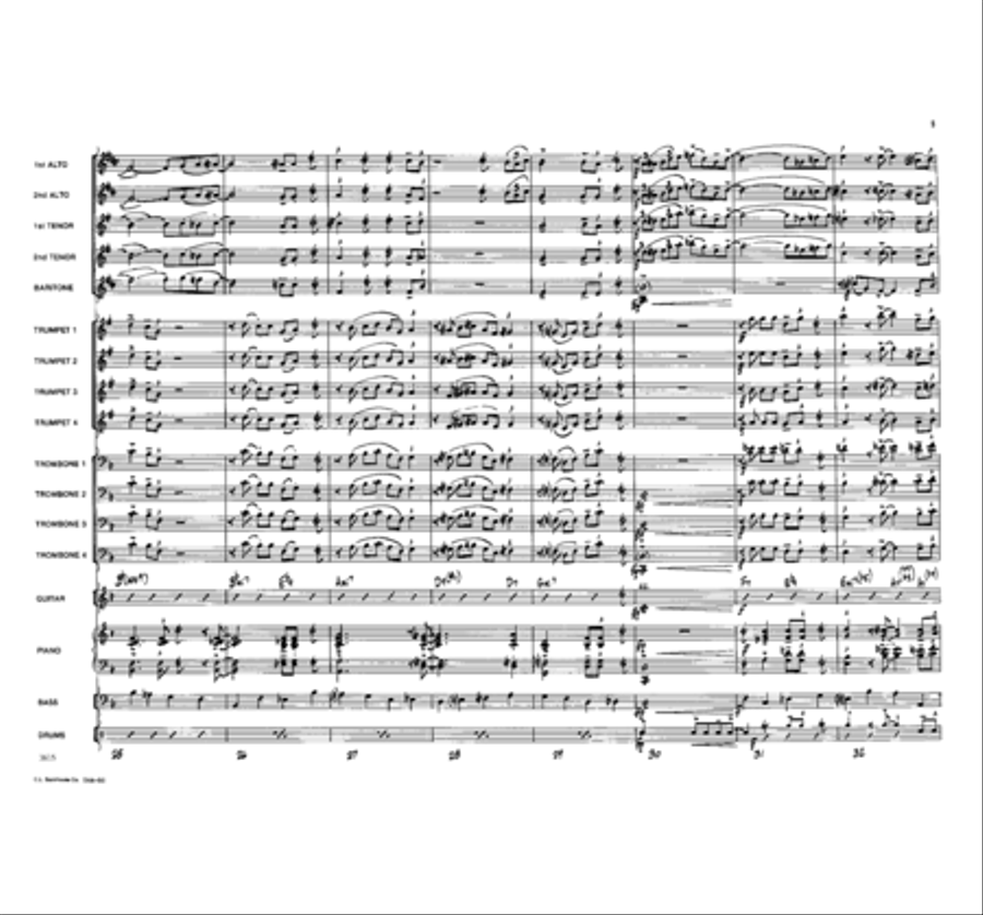Flop Your Disc Jazz Ensemble scores gallery preview page 5