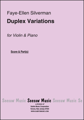 Book cover for Duplex Variations