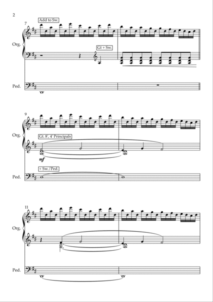 Test Drive Organ Solo scores gallery preview page 4