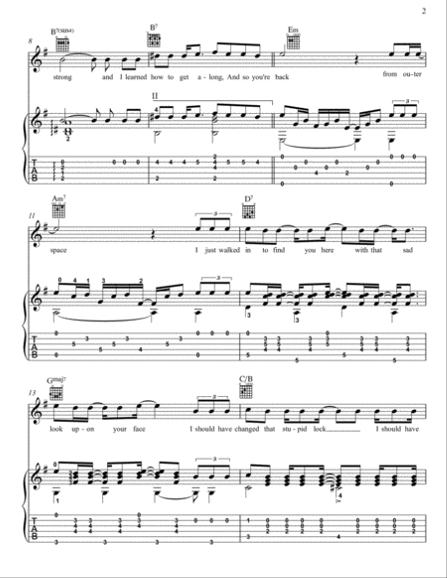 I Will Survive Flute scores gallery preview page 2