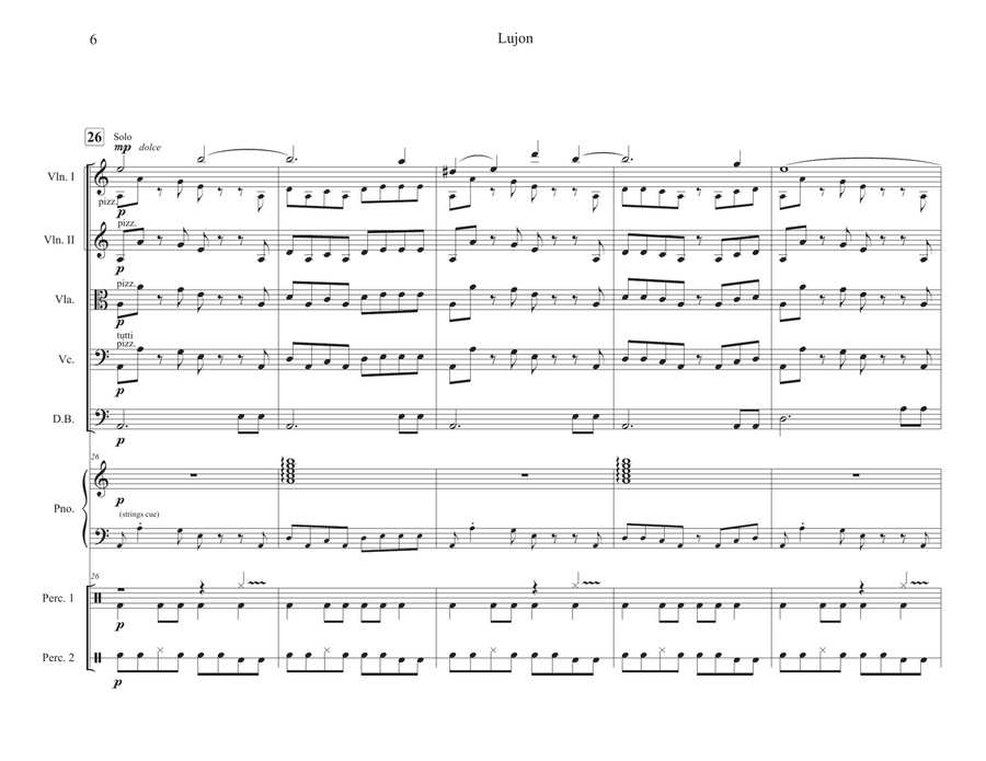 Lujon by Henry Mancini Score and Parts - Digital Sheet Music page 6