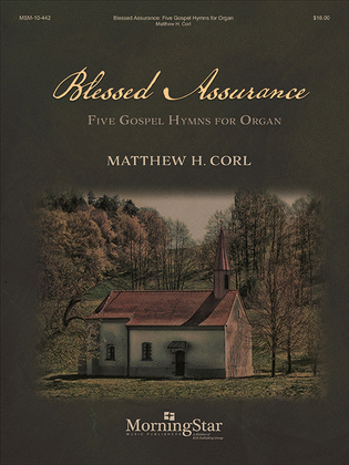 Book cover for Blessed Assurance: Five Gospel Hymns for Organ