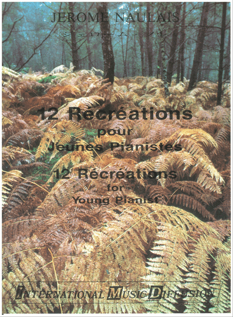 12 récréations Easy Piano scores gallery preview page 1