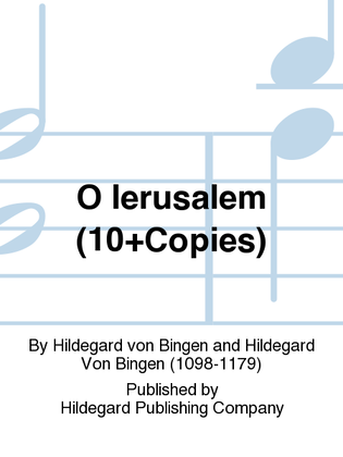 Book cover for O Ierusalem (10+Copies)